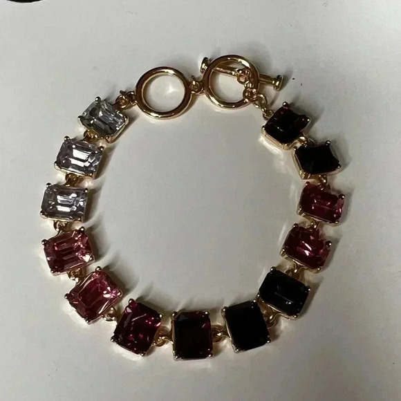 Emerald Cut Tennis Bracelet New - Picture 1 of 3